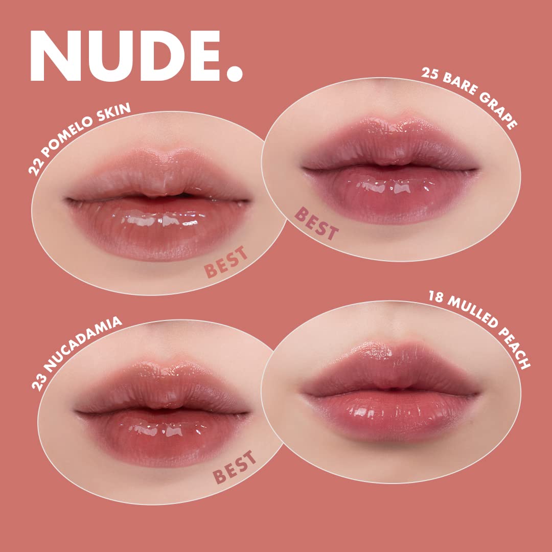 rom&nd Juicy Lasting Tint | Glossy Lip Tint | 12 Cherry Bomb | 0.19oz