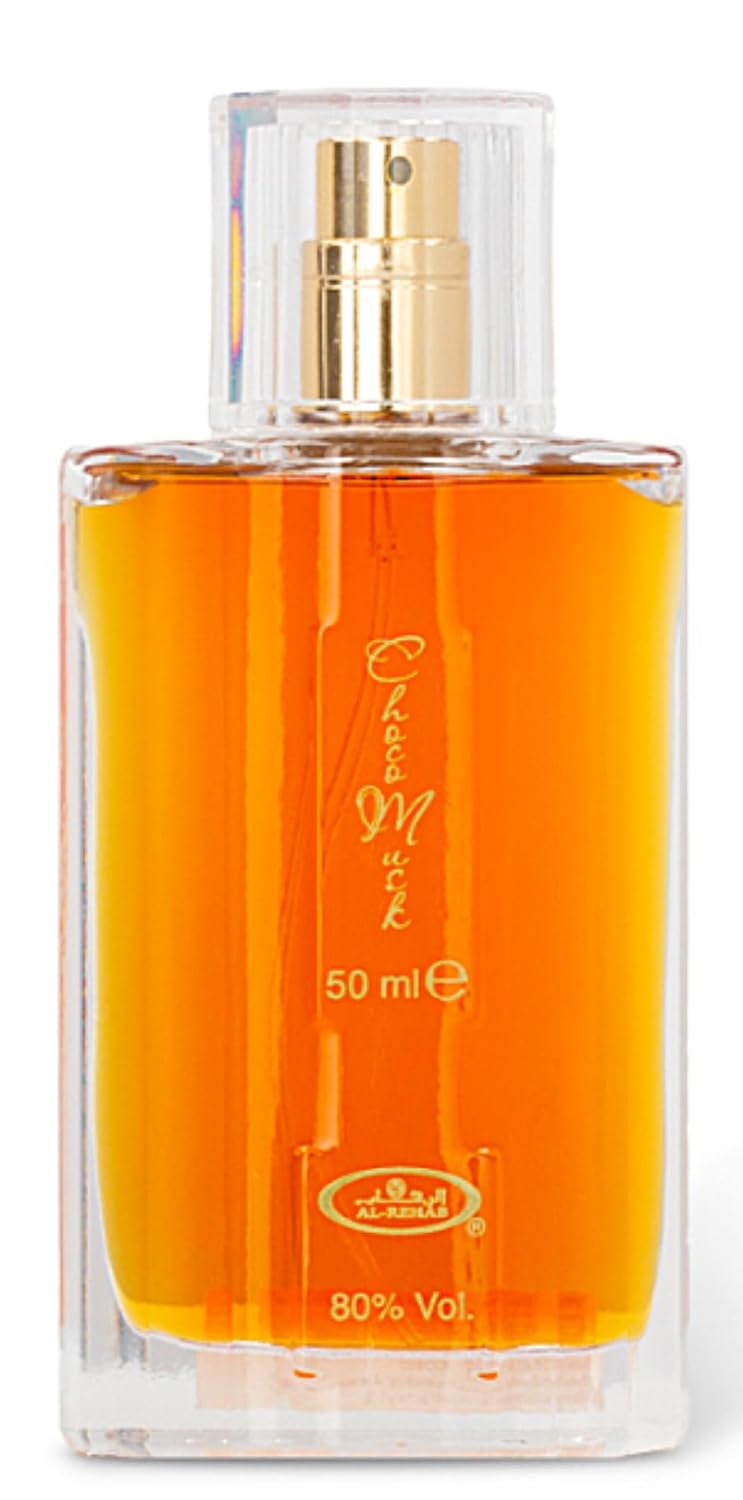 Al-Rehab Choco Musk Eau de Parfum Spray for Women - 1.65 oz | Sweet & Warm Fragrance