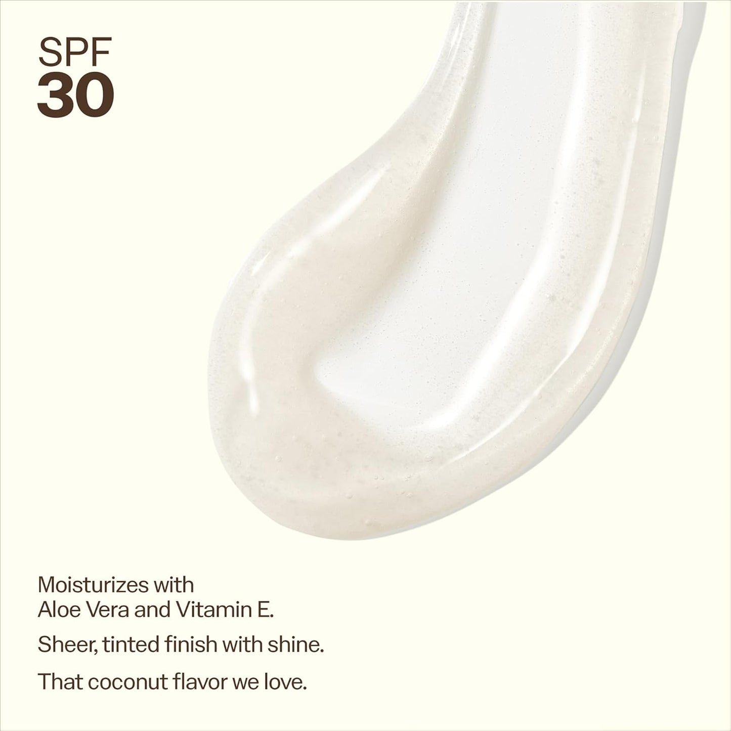 Sun Bum SPF 30 Coconut Lip Balm | Broad Spectrum Moisturizing with Aloe & Vitamin E - 0.5 oz