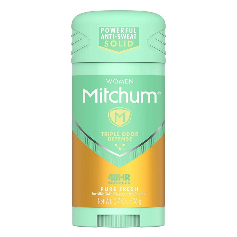 Mitchum Women Triple Odor Defense Invisible Solid 48HR Antiperspirant & Deodorant, Pure Fresh, 2.7 OZ - 6 Pack