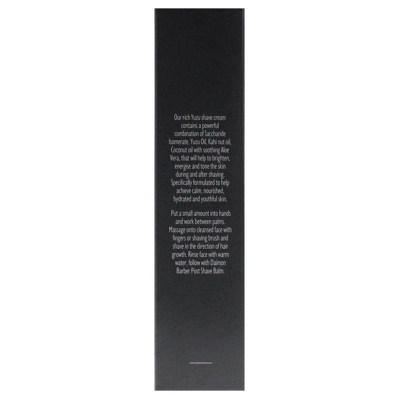 Daimon Barber Shave Cream for Men - 3.38 oz Cream