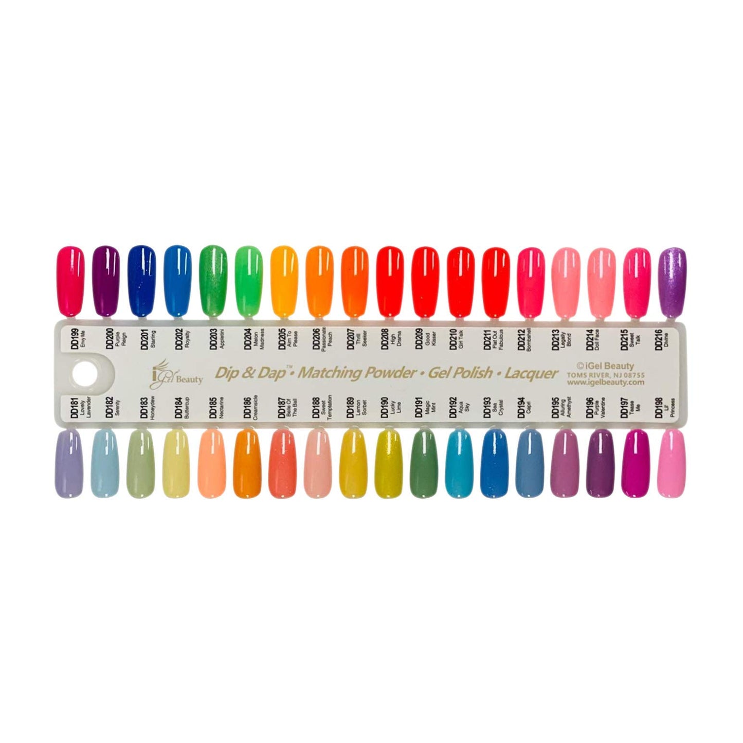 iGel - 100% Pure Nail Acrylic/ Dipping Powder - Dip & Dap Collection (DD001 - Baby Powder)