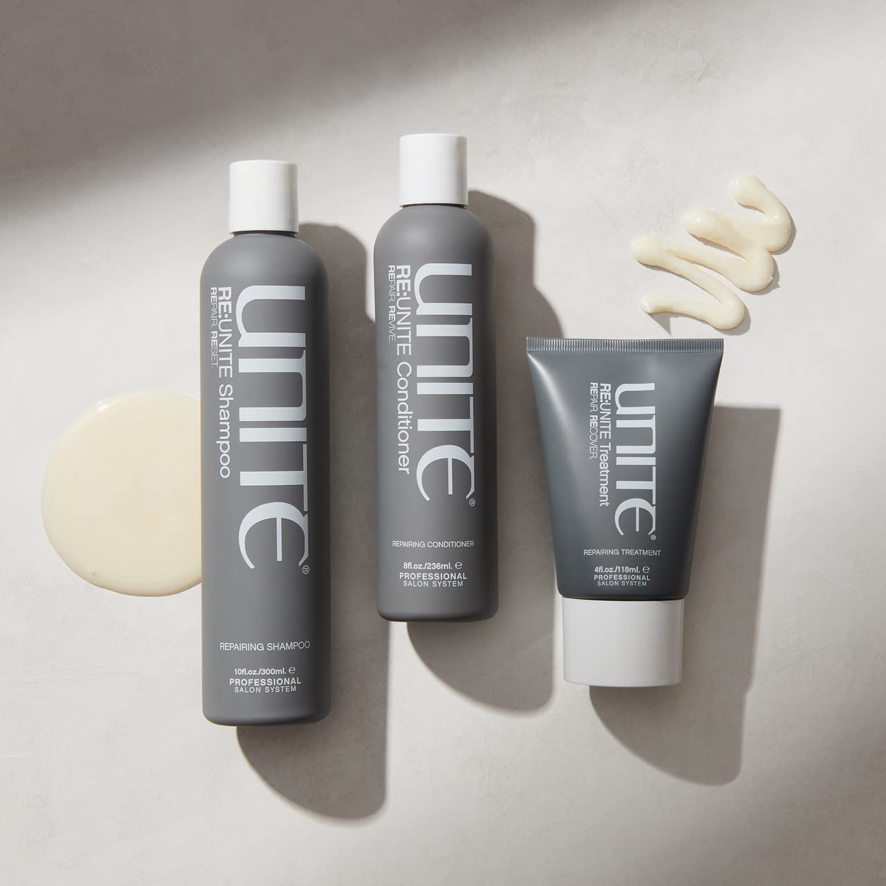 RE:UNITE Conditioner - Reparative Argan Oil & Shea Butter Formula for Dry, Chemically-Treated Hair | 8 Fl Oz