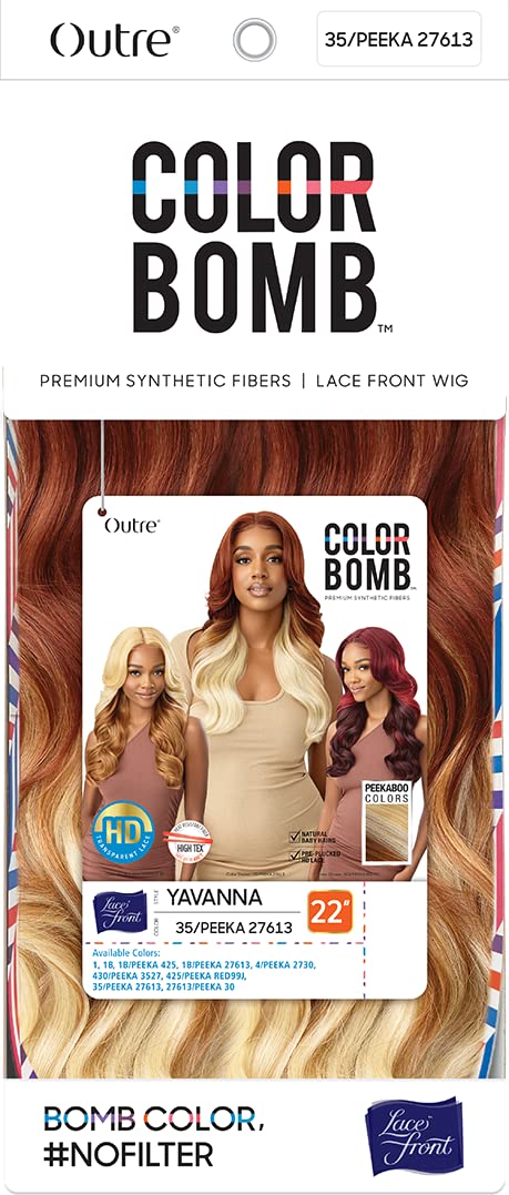 Outre Lace Front Wig - Colorbomb - YAVANNA (4/PEEKA 2730)