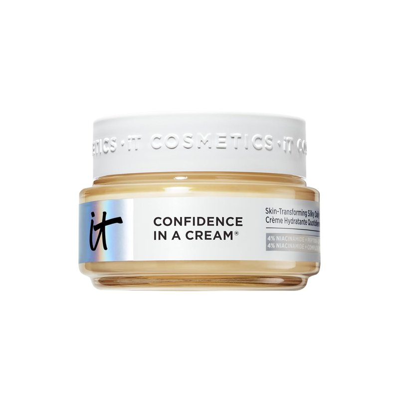 IT Cosmetics Confidence in a Cream - Hydrating Anti-Aging Face Moisturizer | Reduces Fine Lines & Wrinkles, 48H Hydration, All Skin Types