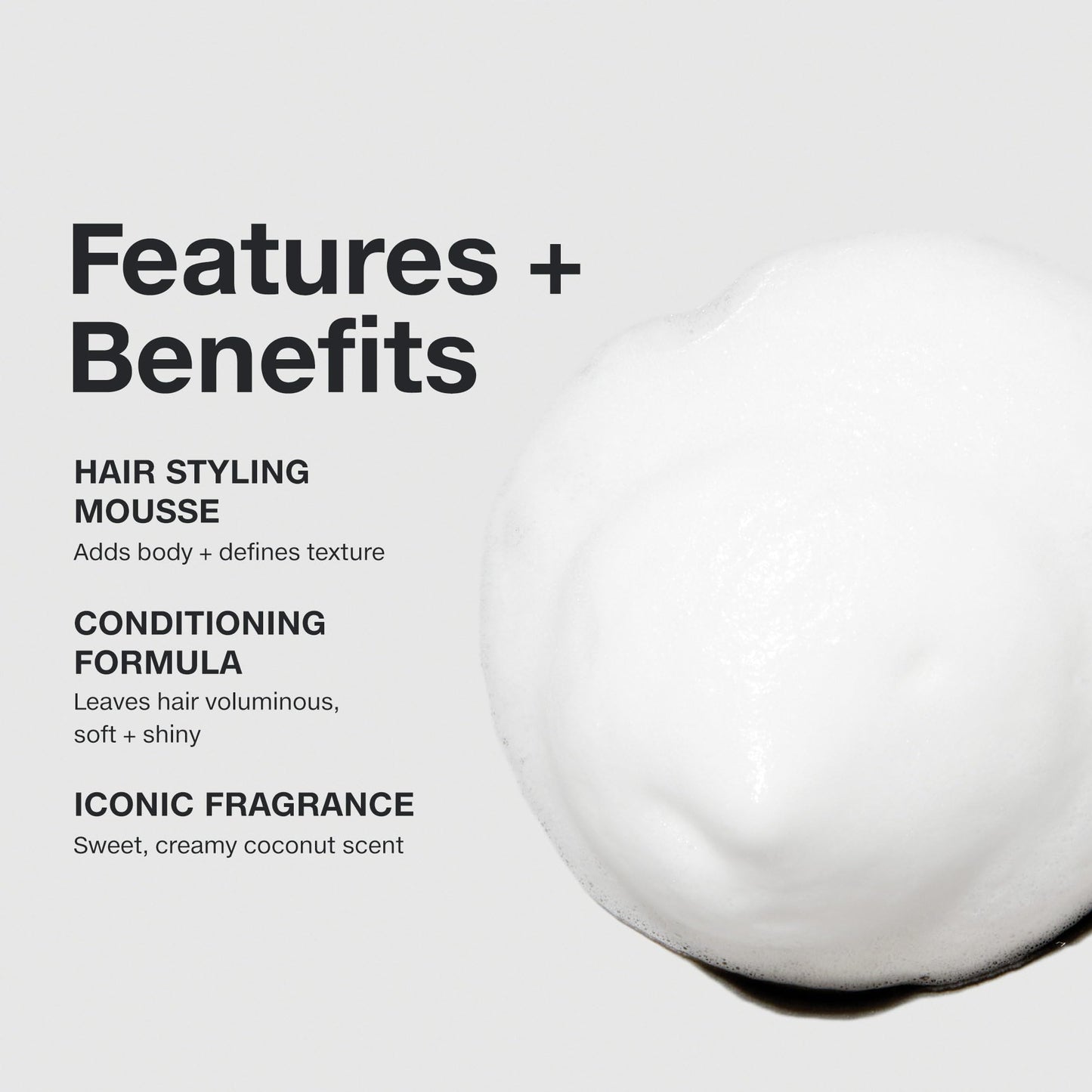 Paul Mitchell Sculpting Foam, Touchable, Flexible Hold + Frizz Control, For All Hair Types, 16.9 oz