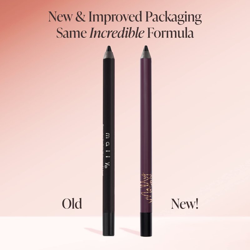 Mally Beauty Evercolor Starlight Waterproof Eyeliner - Pink Champagne - Smudge-Proof, Longwear, Creamy Gel - Sharpenable Eyeliner