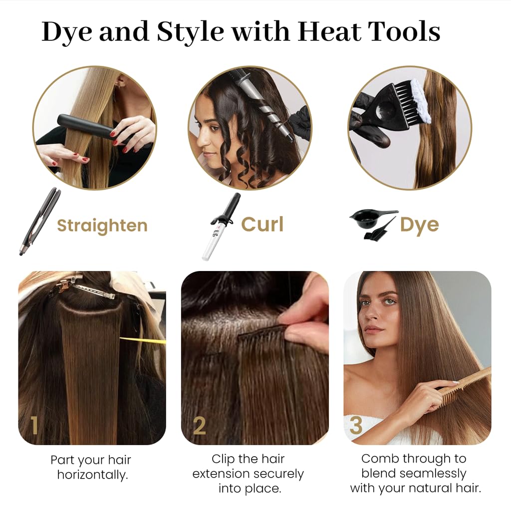 Jiameisi Clip in Hair Extensions Real Human Hair, 14inch Remy Human Hair Extensions Double Weft 70g 7pcs, Natural Straight Hair Clip ins for Women, Ideal for Daily, Party, Wedding Looks #1 Jet Black