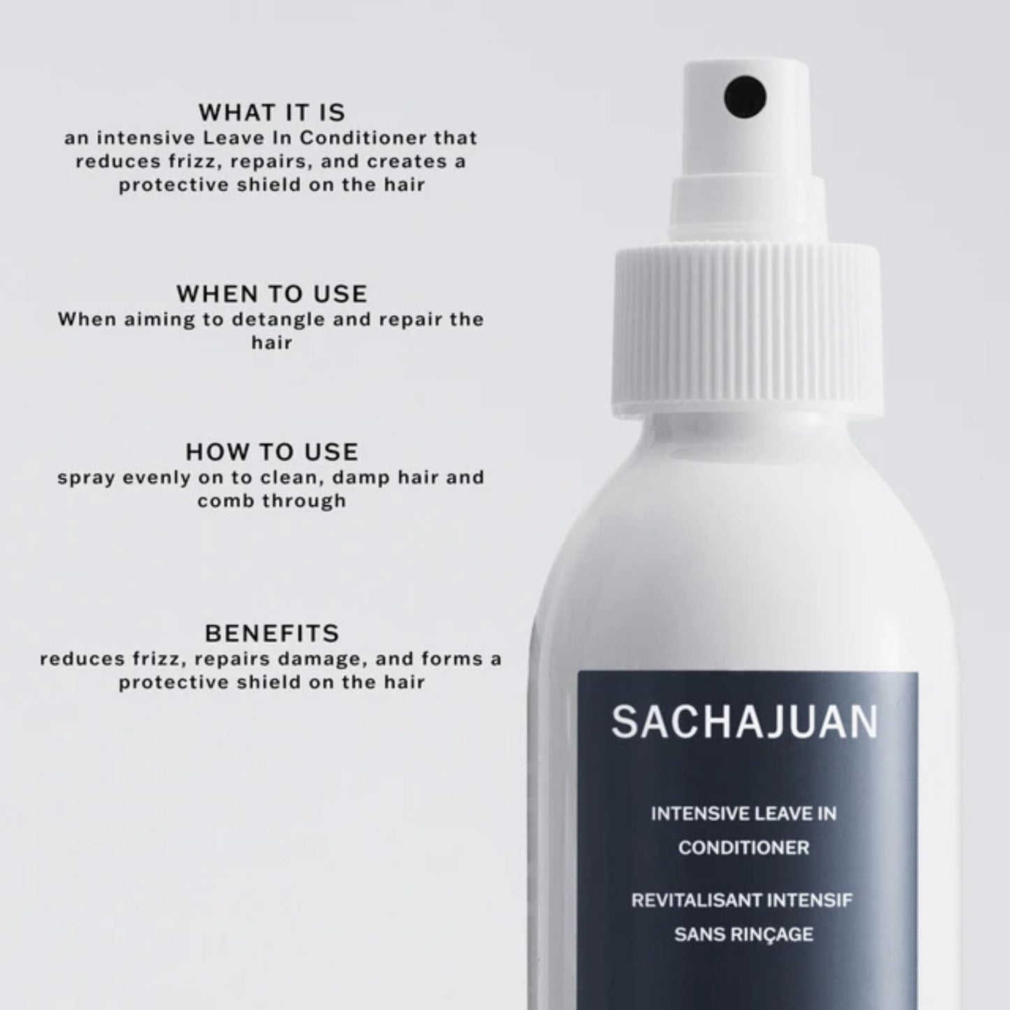 SachaJuan Intensive Leave In Conditioner 150 ml 5.1 oz