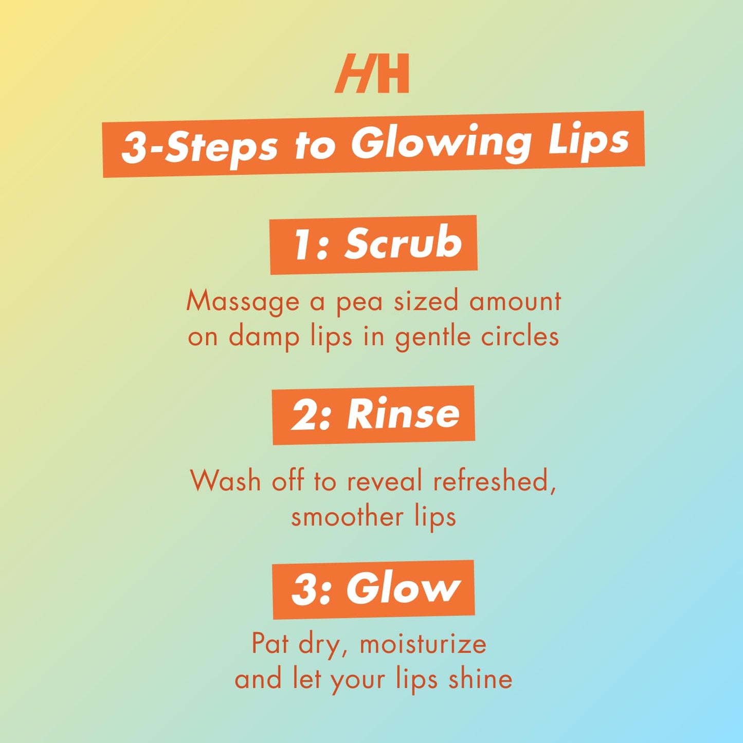Handmade Heroes Turmeric Lip Scrub with Vitamin C – 100% Natural Vegan Exfoliant To Smooth Dark Dry Chapped & Smokers Lips – Deep Conditioning Sugar Polish Exfoliator Scrubber 1oz