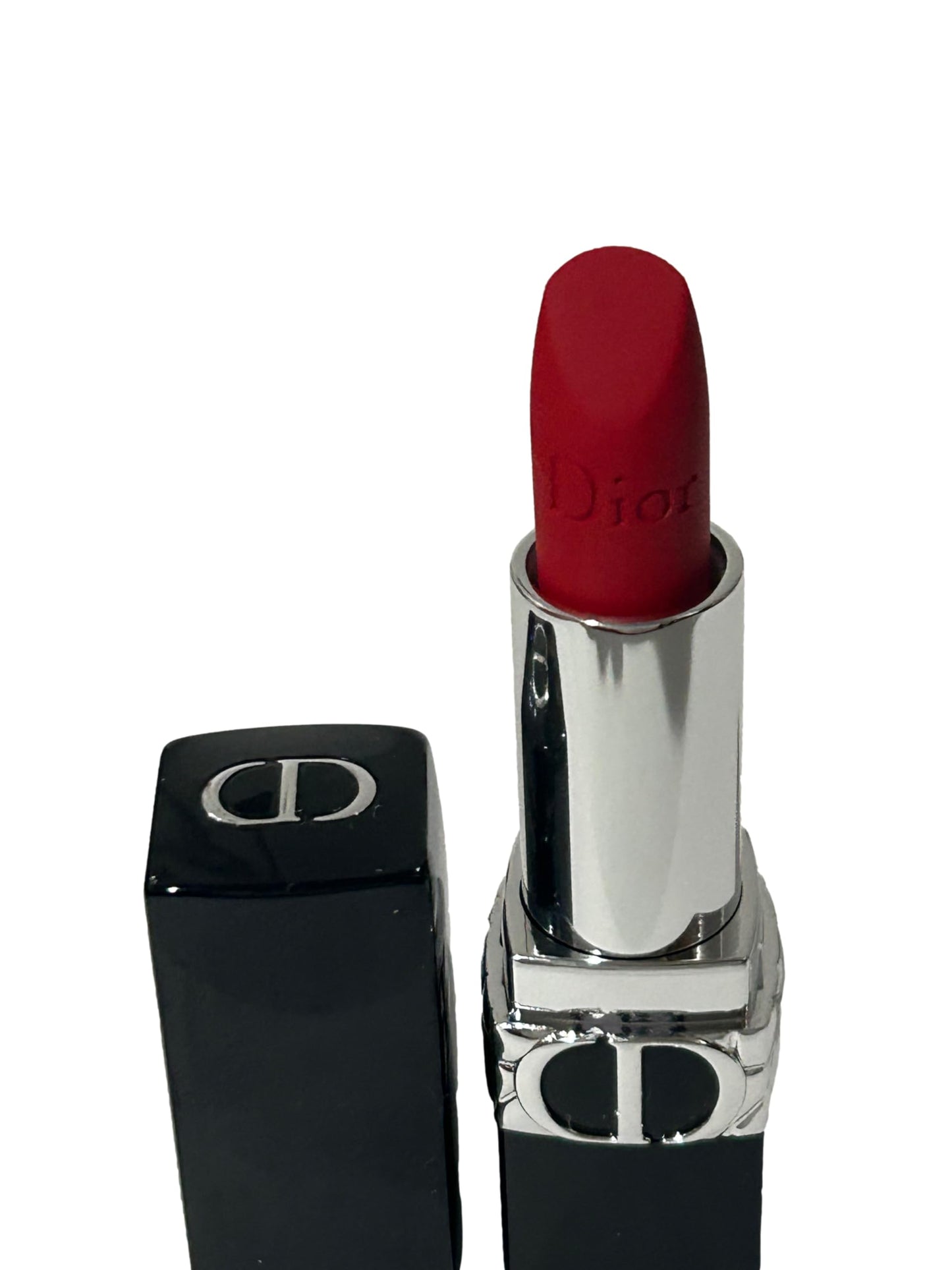 Dior Rouge Lipstick Color # 999 MATTE (FULL SIZE) 0.12 OZ / 3.5 G (NEW NO BOX/NEVER USED/NO BOX AS SHOWN)