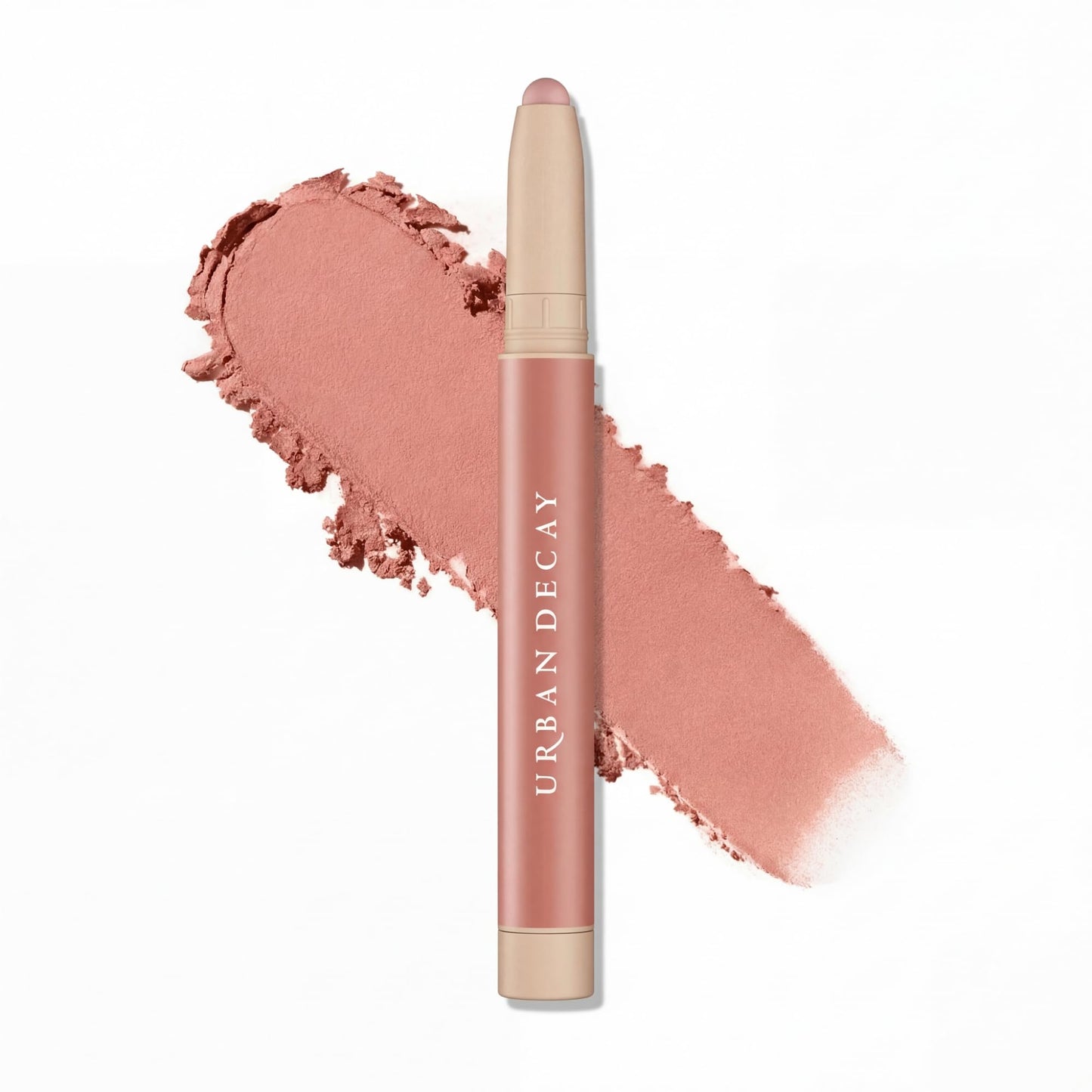 Urban Decay Naked Eyeshadow Stick - Waterproof Cream Eye Shadow Base, Crease-proof, Transfer-proof, 16HR Wear, Soft-Blur Effect - Peach Bum (peachy pink shimmer)