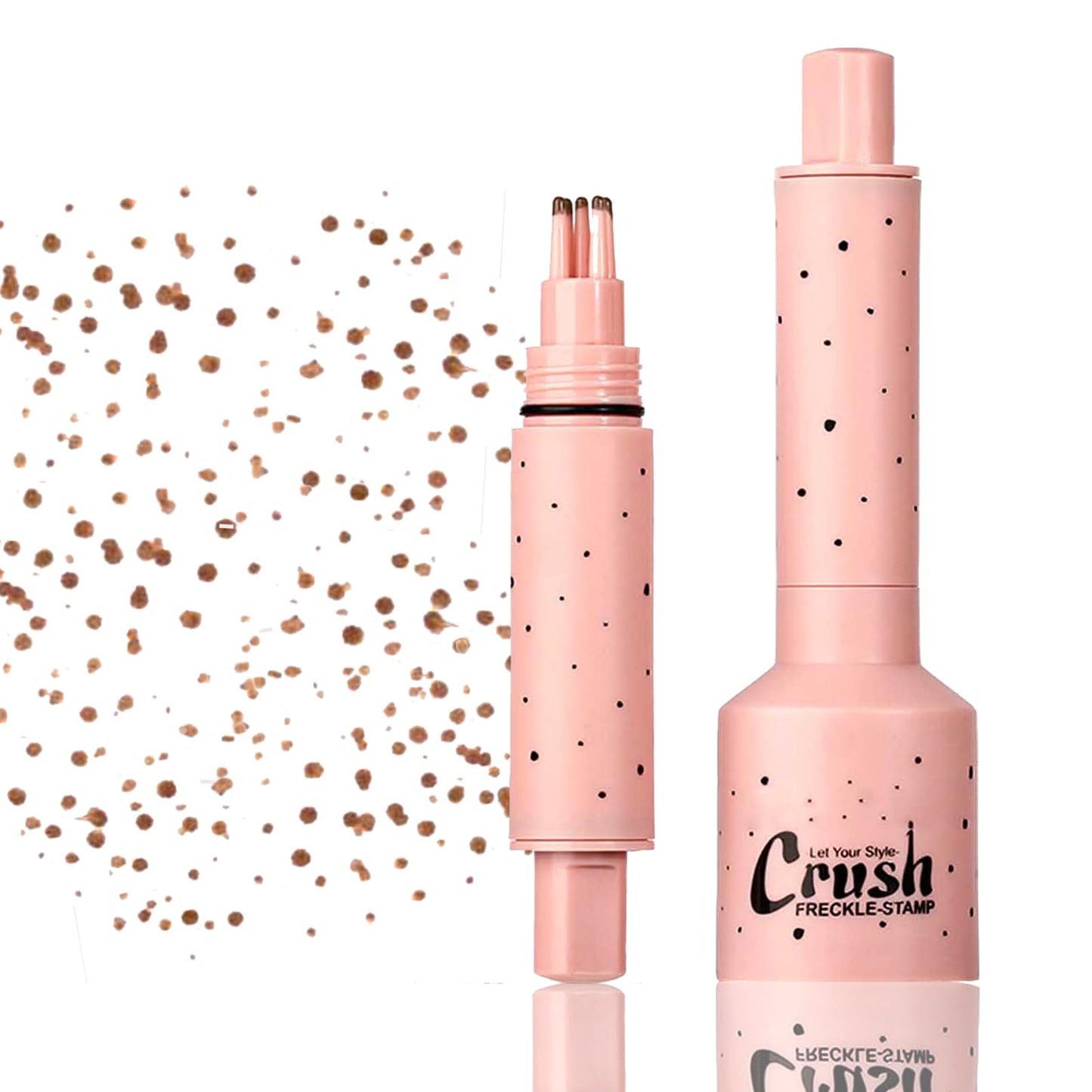 Lezauesy Freckle Pen, Freckle Stamp, Waterproof, Smudge-proof, Transfer-proof,Easy Natural Sun-Kissed Look