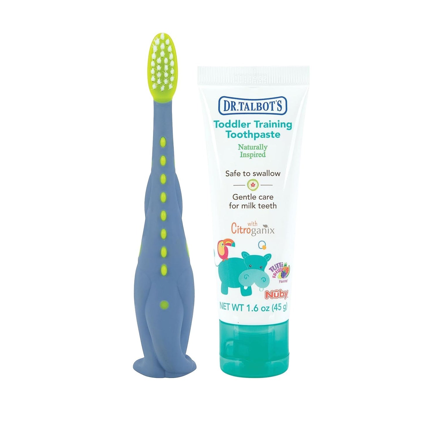 Dr. Talbot's Toddler Training Toothbrush + Toothpaste - 1.6 oz