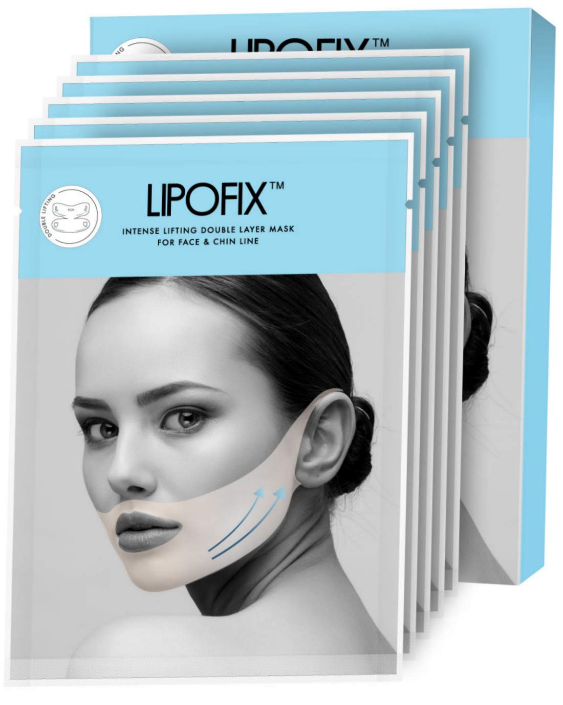 V-Line Sculpting Mask - Advanced Chin & Jawline Shaping Solution for Tightening & Lifting | 5 Pack
