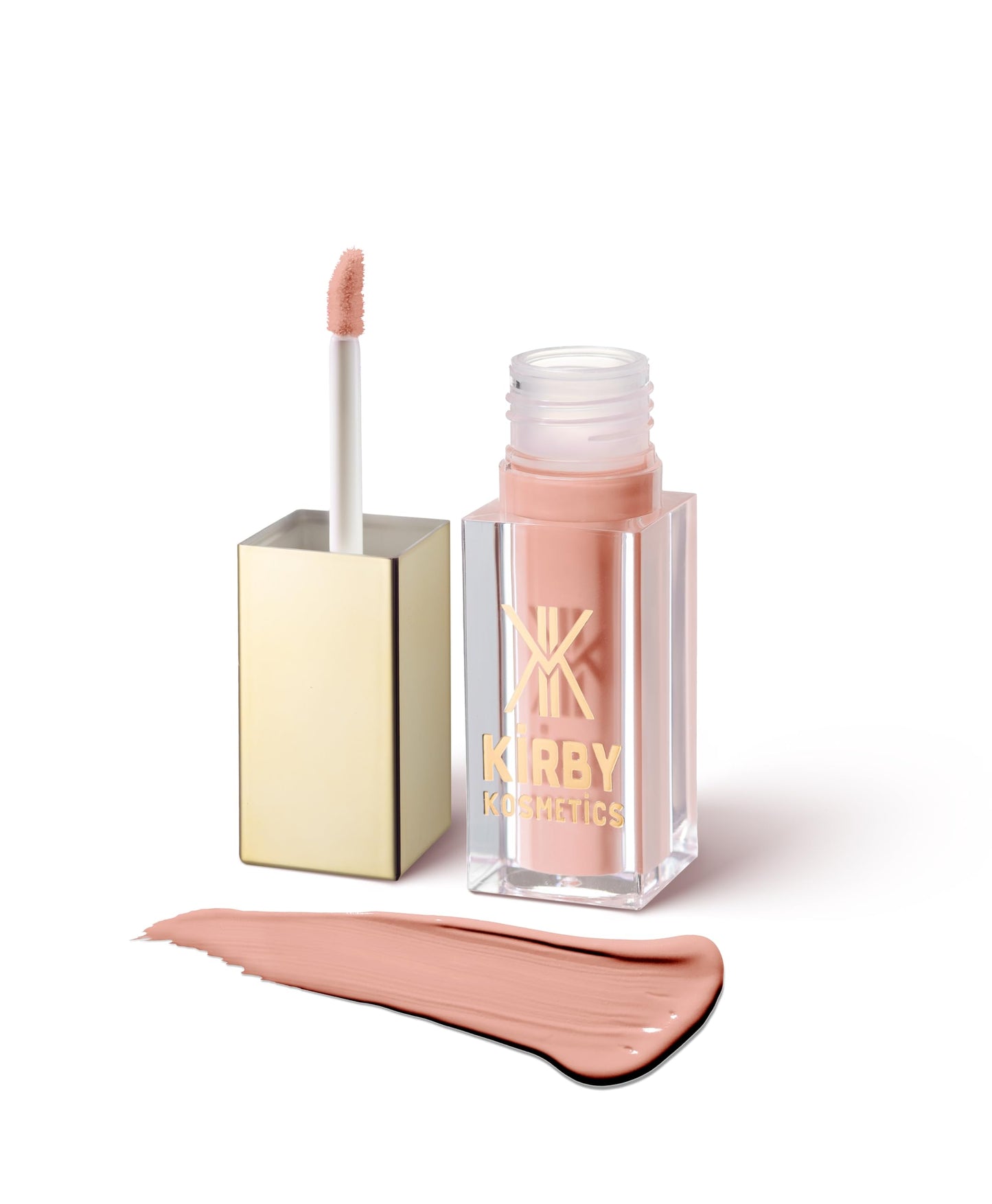 Kirby Kosmetics Liquid Blush - TikTok-Viral Natural Flush Cheek Color with Collagen & Glycerin for Radiant Dewy Glow - Vegan High-Pigment Makeup for Konfident, Beautiful Skin - Konfident