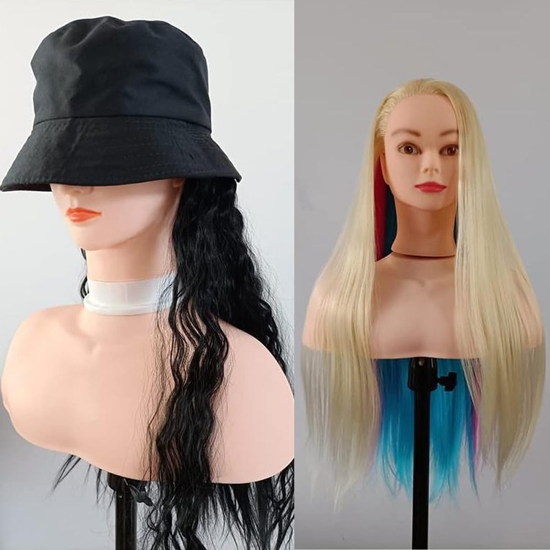 Shoulder Mannequin, Dummy Shoulder for Mannequin Head Stand, Wig Head Support for Cosmetology and Hairdressing Training in Home and Salon Settings, Shoulder Model, Medium Size