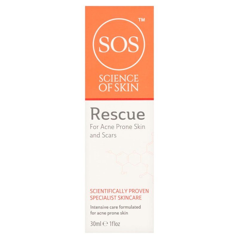 Science of Skin Rescue No. One - Blemish & Acne Scar Treatment Cream | Fast-Acting Formula