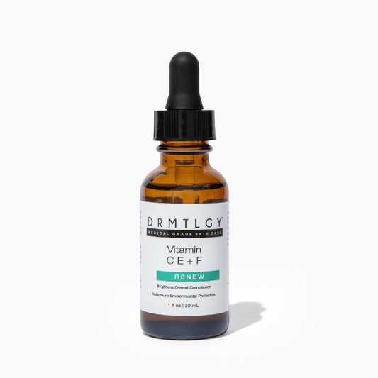 DRMTLGY Advanced C E Ferulic Antioxidant Serum with 15% Vitamin C, Vitamin E & Ferulic Acid, Brightening Face Serum for Radiance, Smooth Texture, and All Skin Types