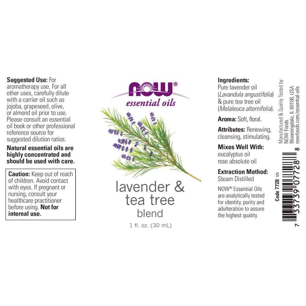 Lavender and Tea Tree Oil, 1 Fluid Ounce (Pack of 2)
