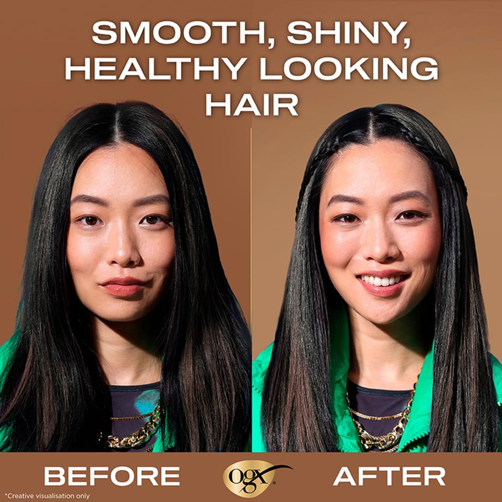 OGX Ever-Straight Brazillian Keratin Therapy Shampoo, 13 Ounce
