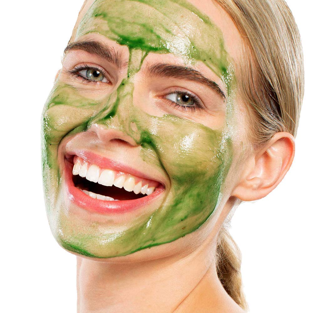HEAR ME RAW The Brightener with CHLOROPHYLL+ | 10 Minute Plant-Based Rinse-Off Facial Mask for Firmer, Brighter, and Younger-looking Skin | Reduces Fine Lines and Wrinkles | (2.5 Oz)