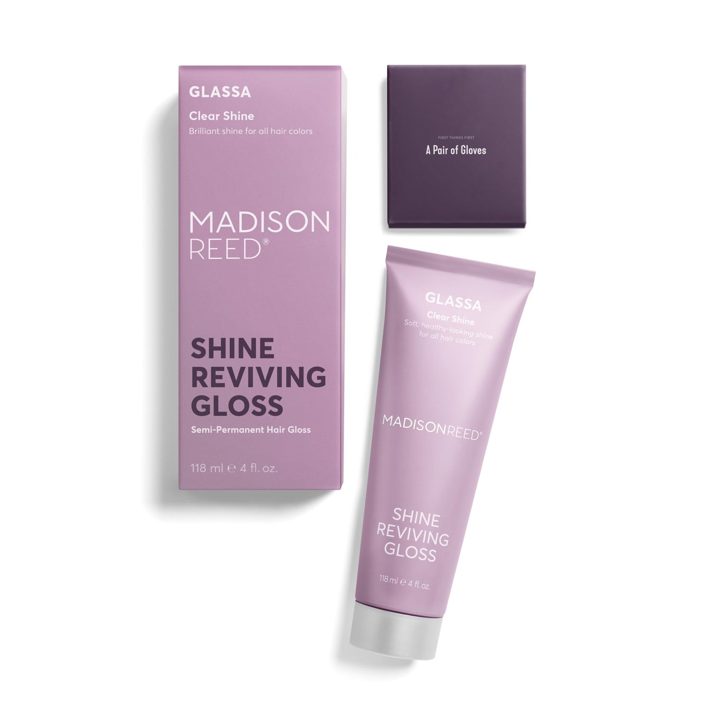 Madison Reed Color Reviving Gloss – Glassa Clear, Colorless Hair Gloss, Boosts Shine & Smooths Hair, Enhances Color & Softness, With Keratin & Argan Oil, 4 Fl Oz