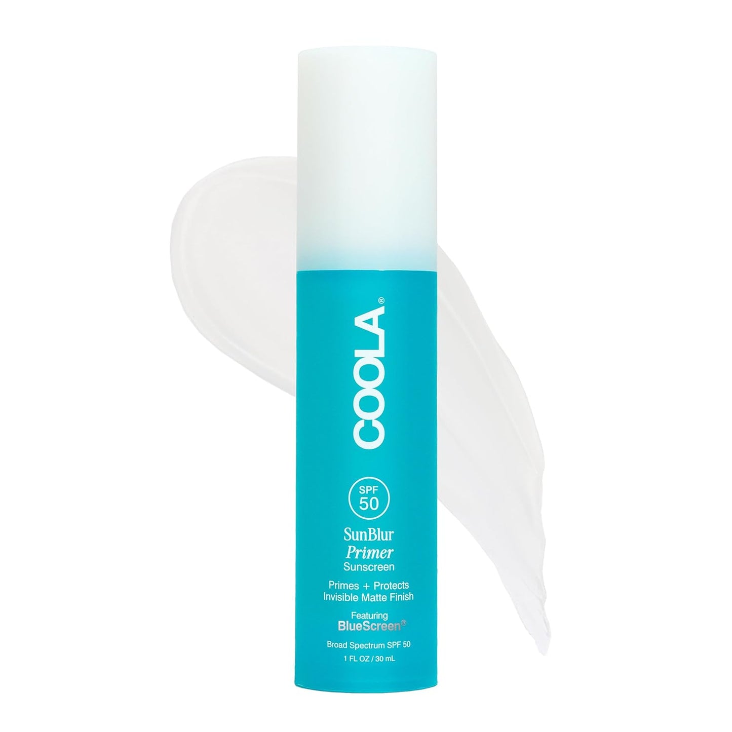 Coola SunBlur Makeup Primer - SPF 50 Matte Finish, Long-Lasting Wear | 1.0 Fl Oz