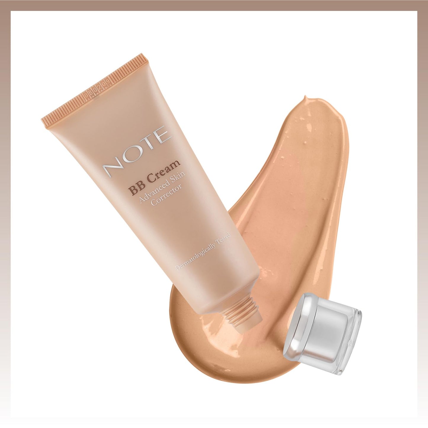 Note Cosmetique BB Cream SPF 15 - Tinted Moisturizer Face Cream with Vitamin E - Hydrating Foundation Makeup - 01 Natural - 1 oz
