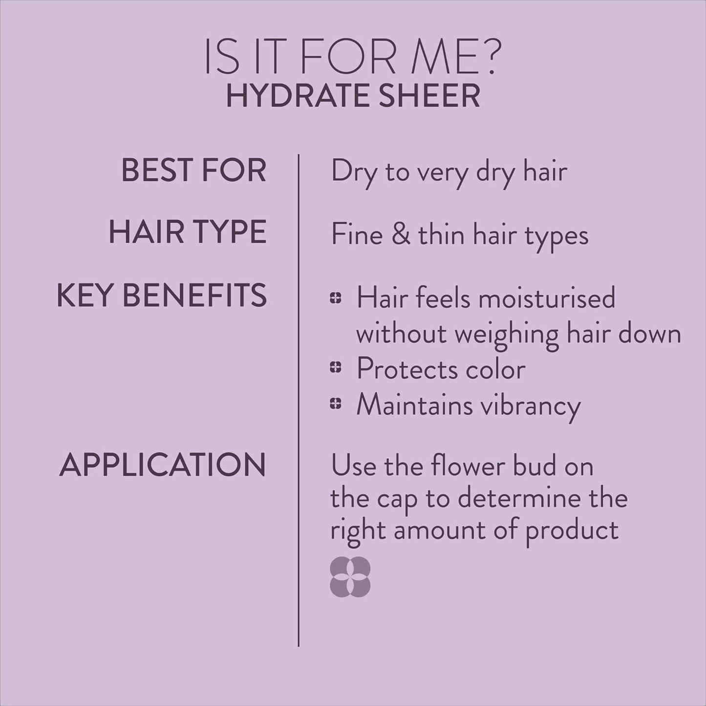 Pureology Hydrate Sheer Shampoo - Lightweight Hydrating Formula for Fine, Dry Color-Treated Hair | Silicone-Free & Vegan