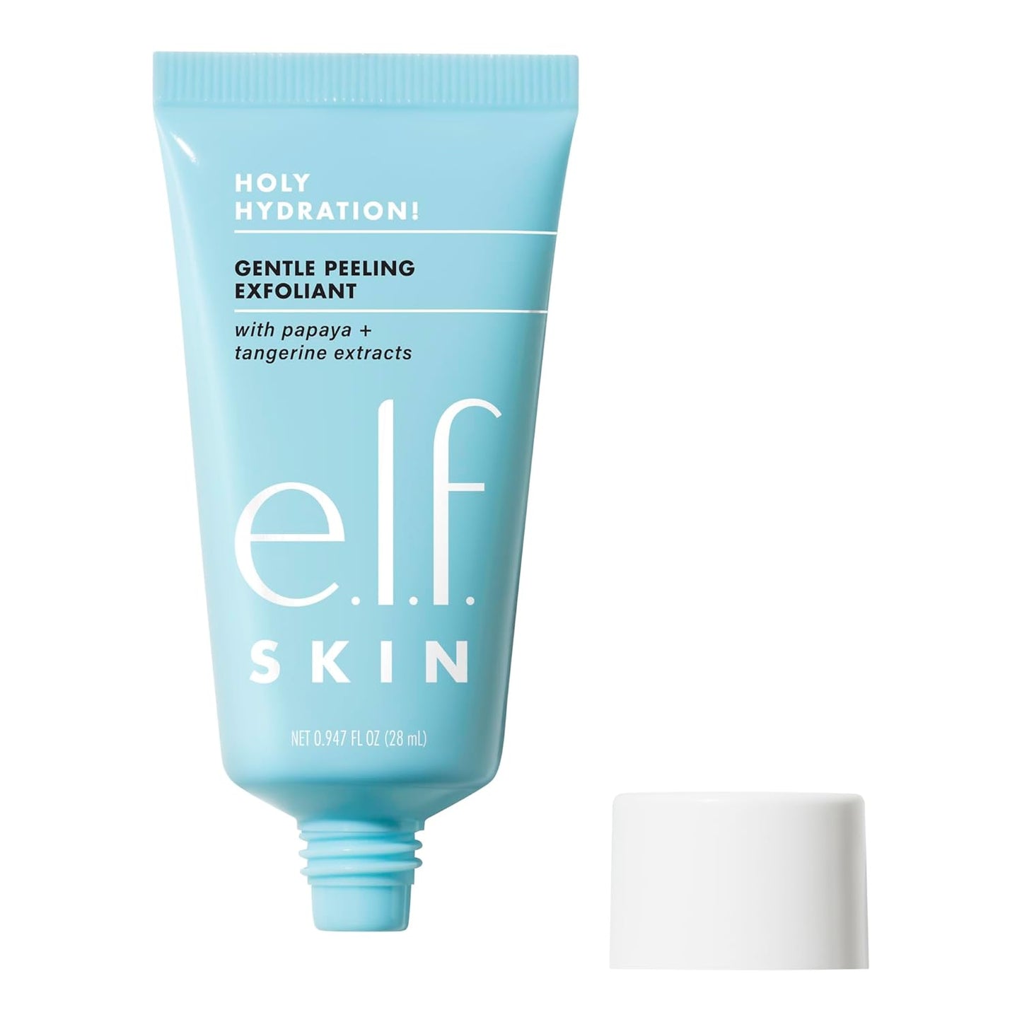 e.l.f. SKIN Gentle Peeling Exfoliant Mini - Effective Cleanser for All Skin Types | Peels Away Dead Skin