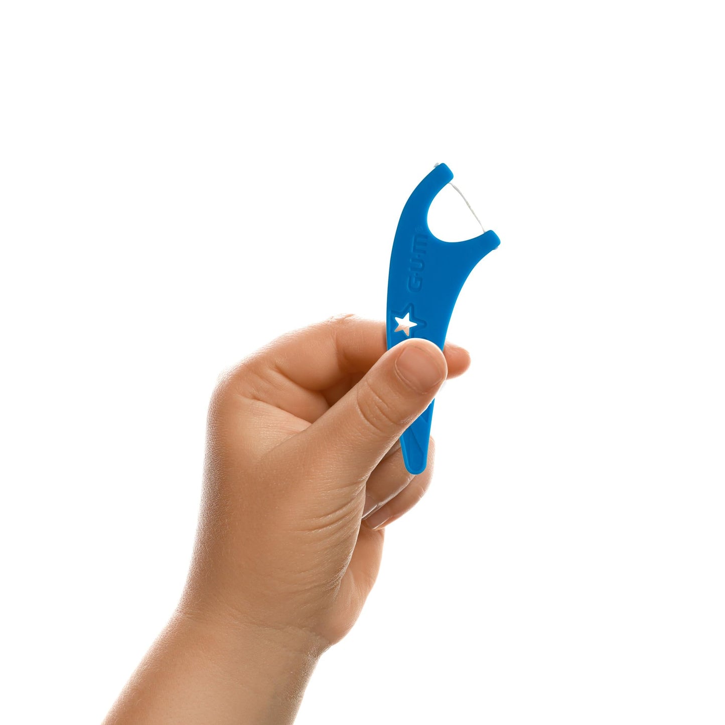 GUM Crayola Kids Flossers with Fluoride - Designed for Little Hands - Fun Grape Flavor - Easy to Use Kids Floss Picks for Children Ages 3+, 40ct (6pk)