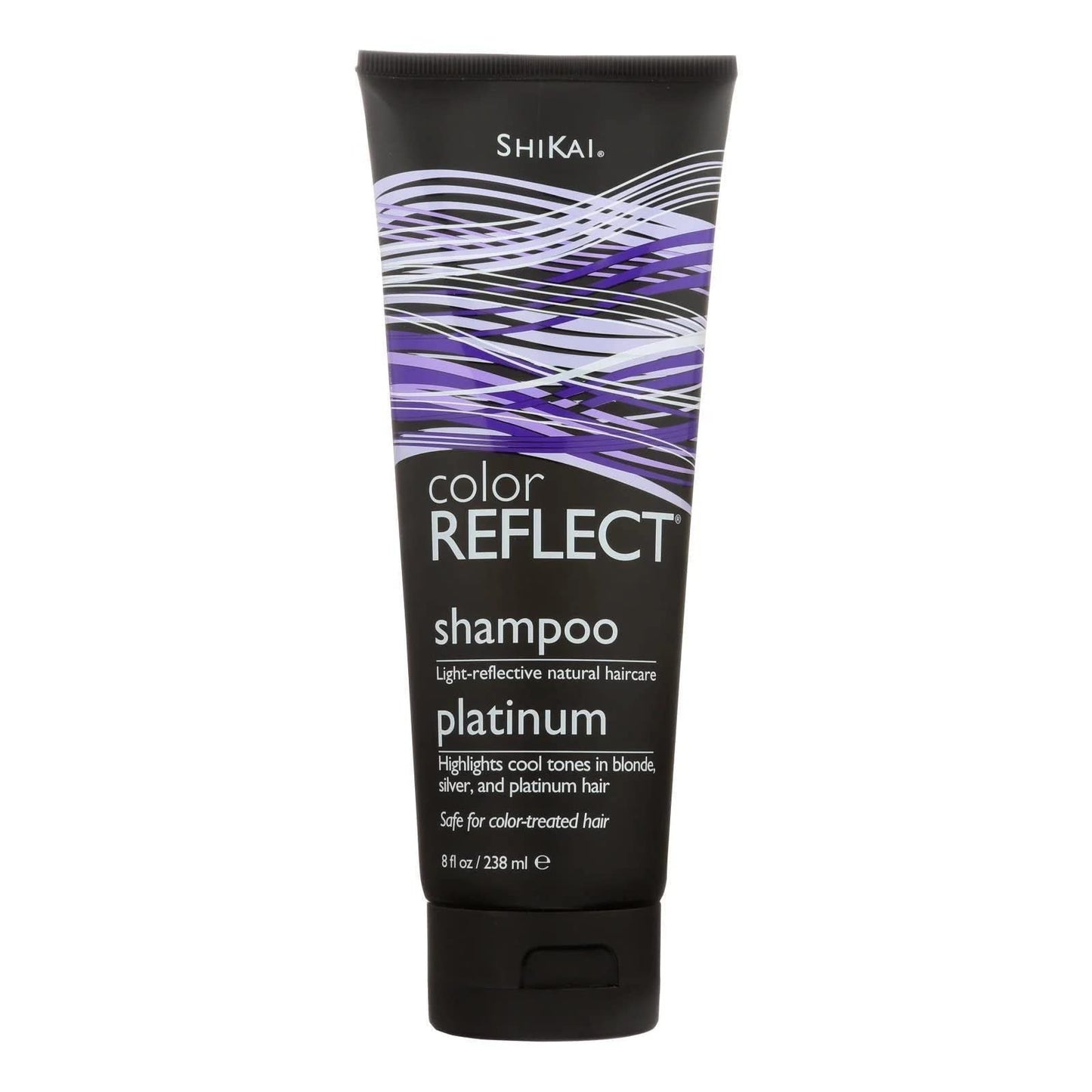 Shikai Color Reflect Platinum Shampoo (8oz, Pack of 2) | Highlights Cool Tones in Blonde, Gray & Platinum Hair | Gentle Cleanser Leaves Hair Shiny