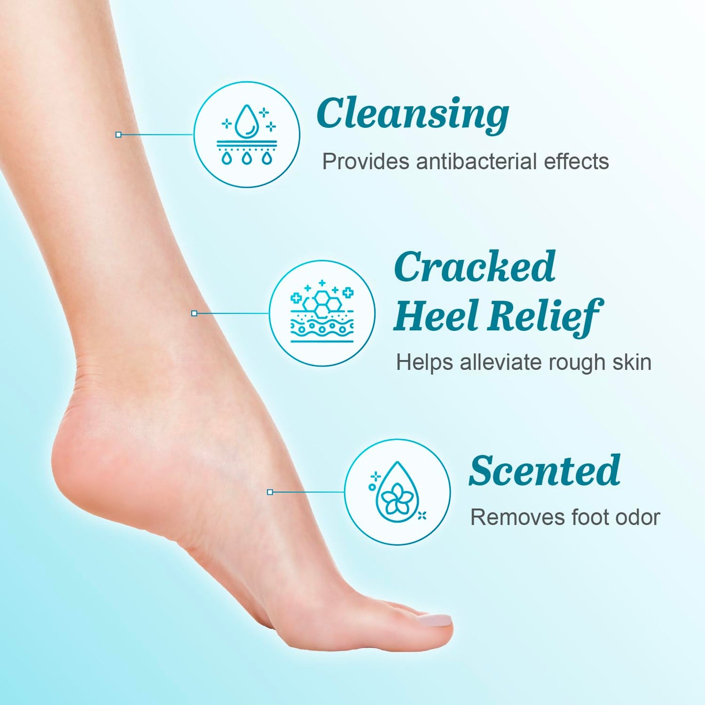 VEILMENT Cotton Foot - Foot Shampoo Soap (Lemon, 13fl oz*2, Pack of 2) - Refreshing Cleanse Spray, Deodorizing Foot Care Wash. Foaming Wash, Easy to Use