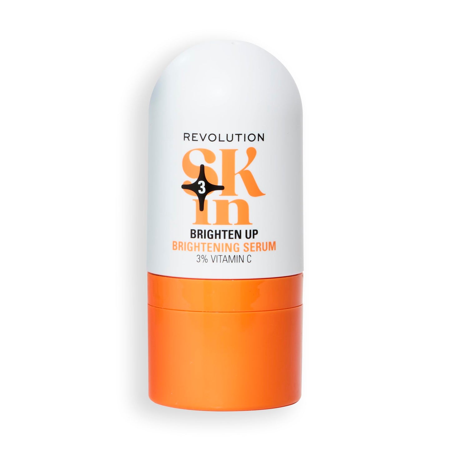 Revolution Skin, Brighten Up 3% Vitamin C Brightening Face Serum, Helps Even Skin Tone with Vitamin C, Vegan & Cruelty-Free, 1.01 fl oz