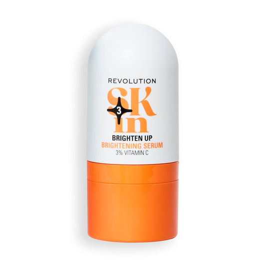 Revolution Skin, Brighten Up 3% Vitamin C Brightening Face Serum, Helps Even Skin Tone with Vitamin C, Vegan & Cruelty-Free, 1.01 fl oz