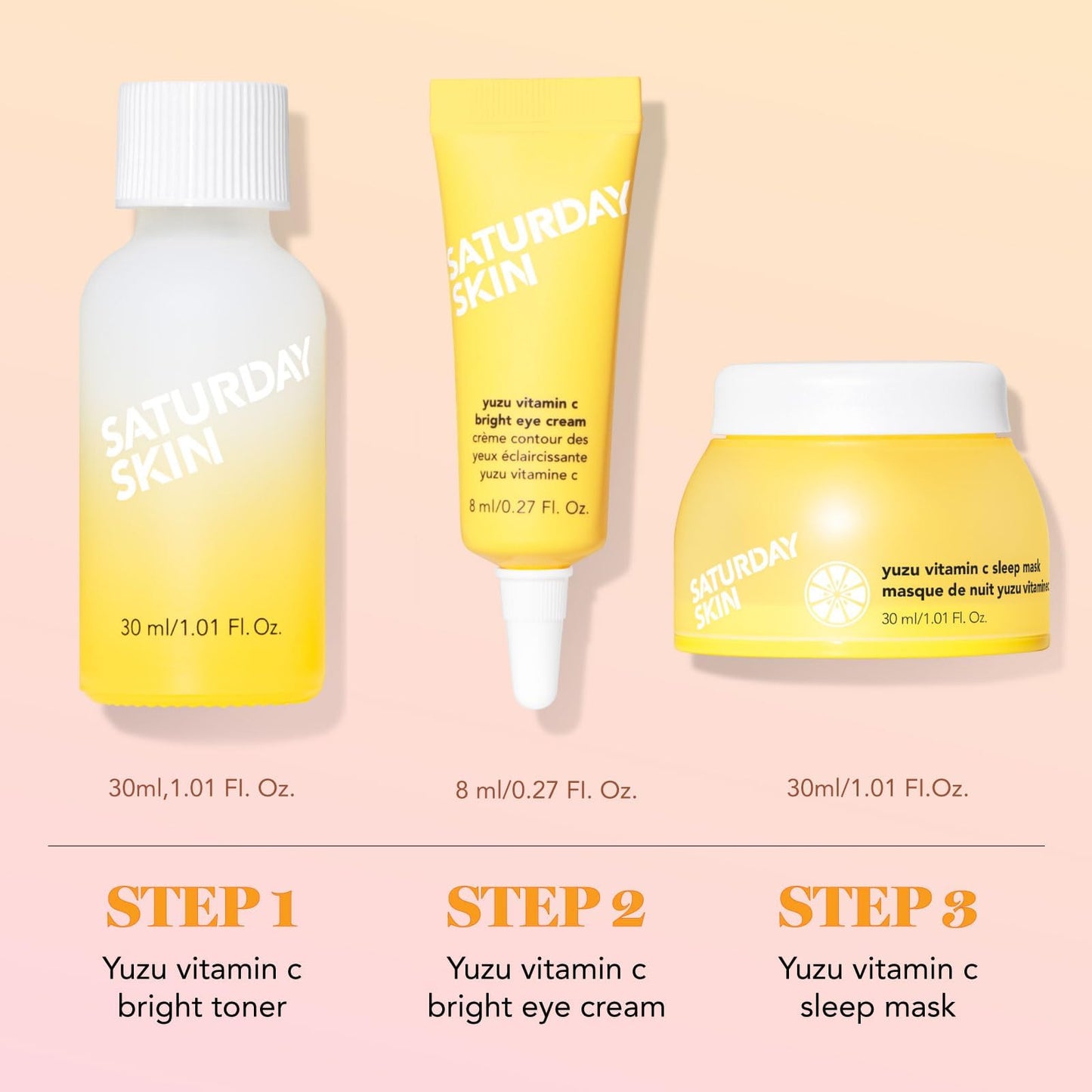 Saturday Skin 3-Piece Skin Care Set