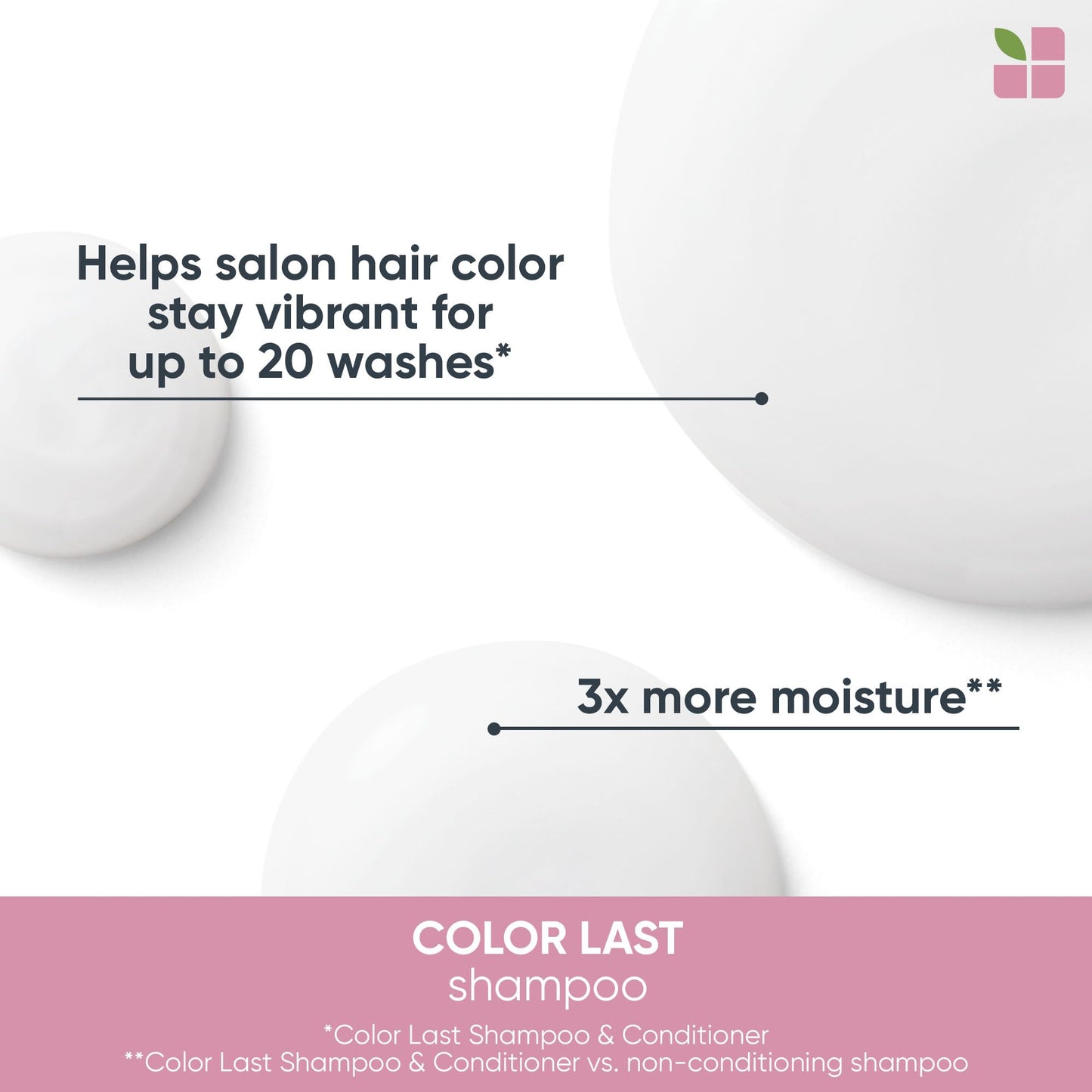 Biolage Color Last Shampoo & Conditioner Set | Helps Protect Hair & Maintain Vibrant Color | For Color-Treated Hair | Paraben & Silicone-Free | Vegan