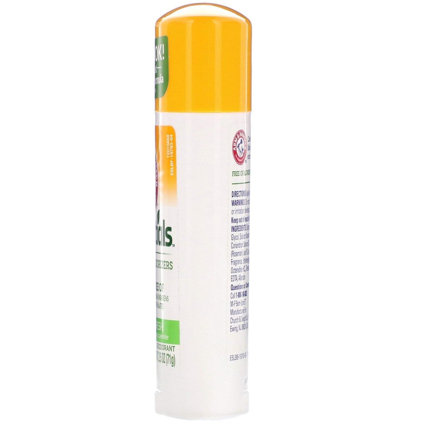 ARM & HAMMER Natural Deodorant - Fresh Scent, 2.50 oz | Pack of 10