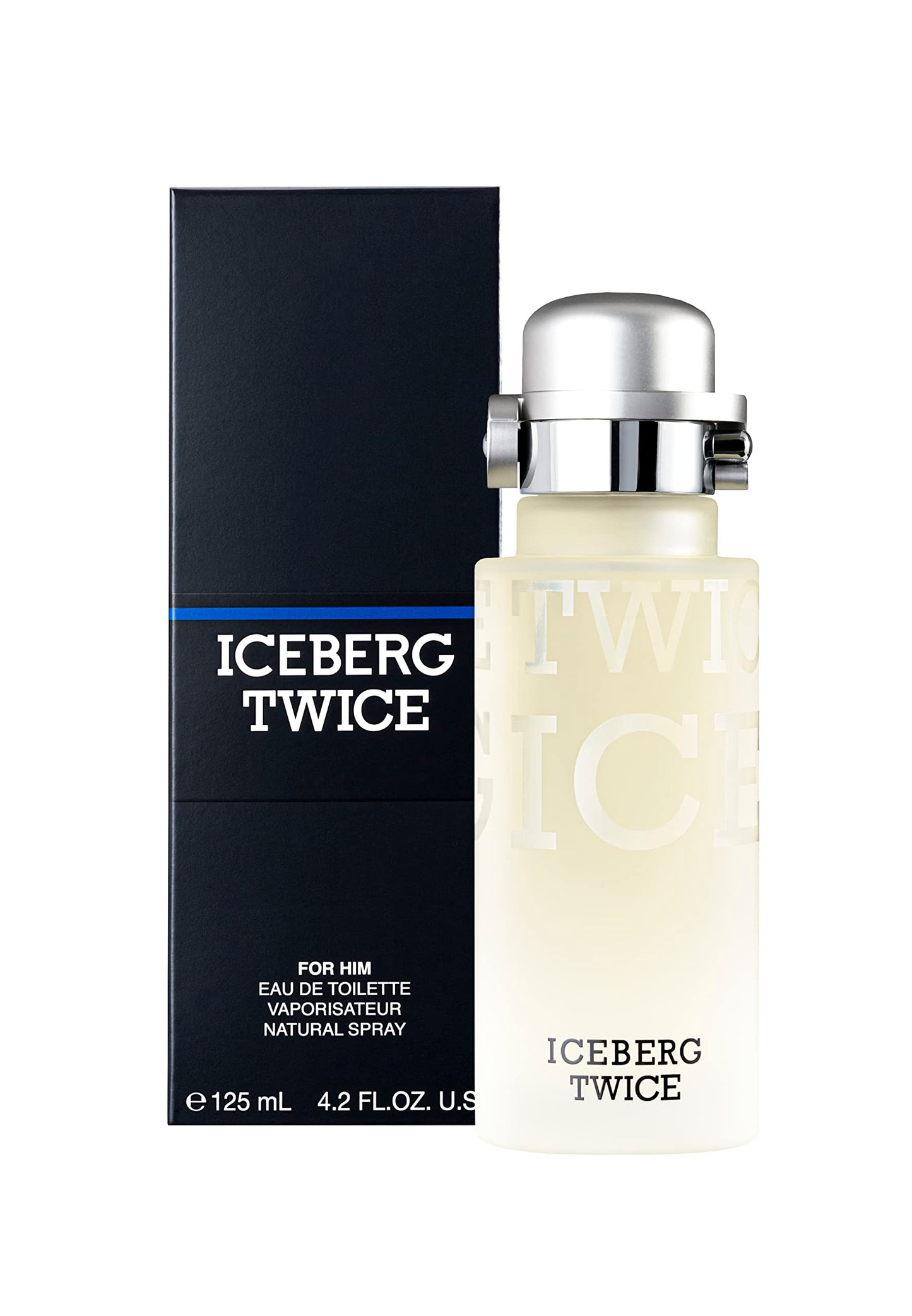 Iceberg Twice For Men Eau De Toilette Spray New, 4.2-Ounce