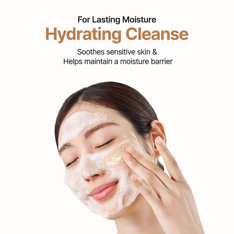 Purito Oat Exfoliating Facial Polish Cleanser - Hydrating Daily Face Wash with Gentle Scrub | 5.07 fl. oz Vegan Skin Care