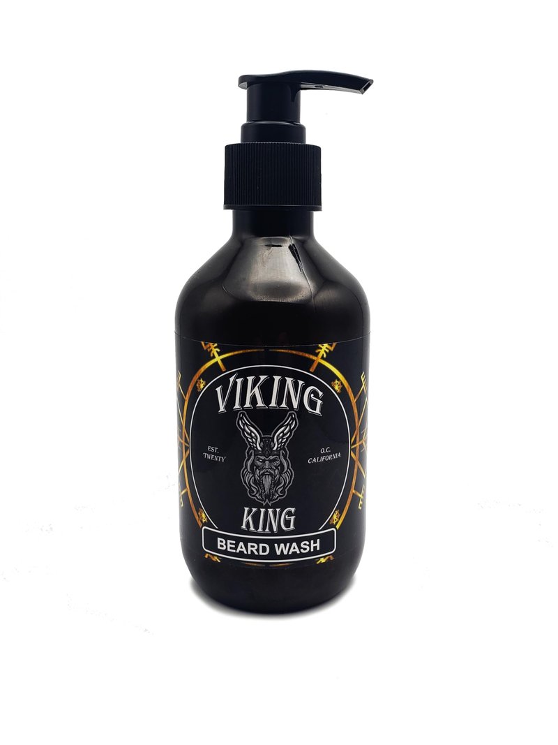 VIKING KING-BEARD WASH-Tea Tree/Mint-300 Ml