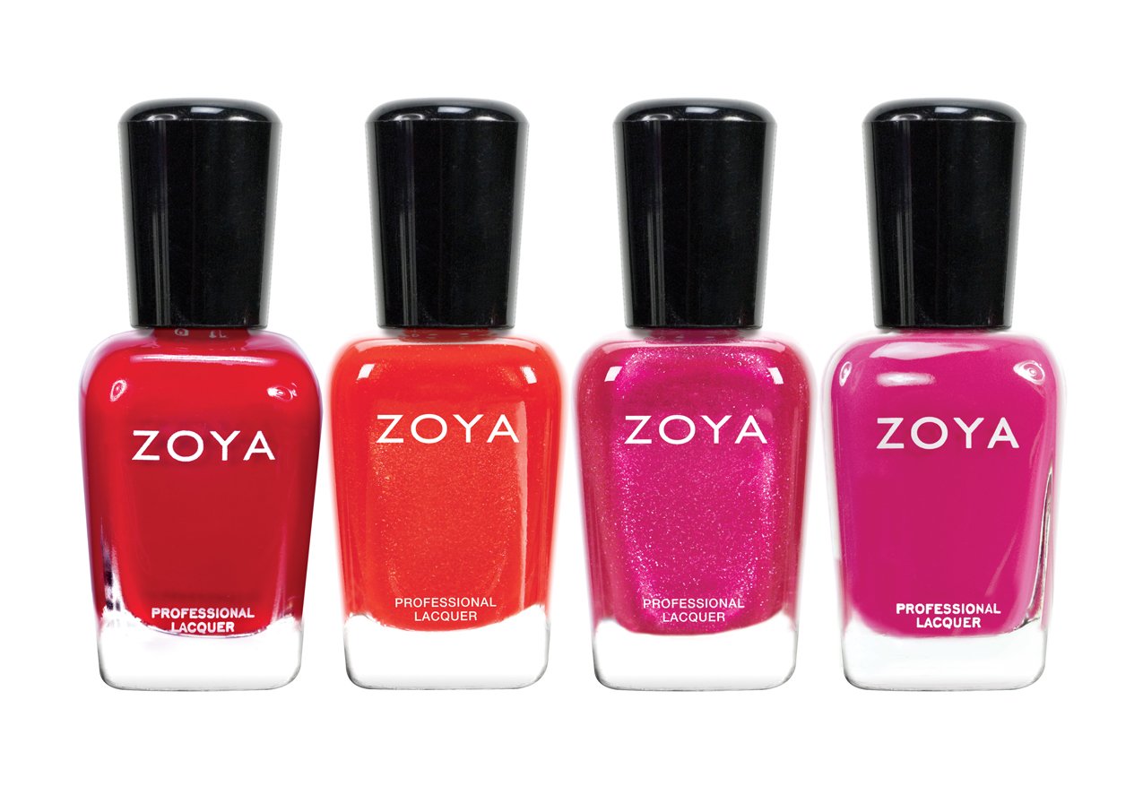 Zoya Nail Polish Quad Set - Vibrant Colors for Stunning Manicures | 4-Piece Collection