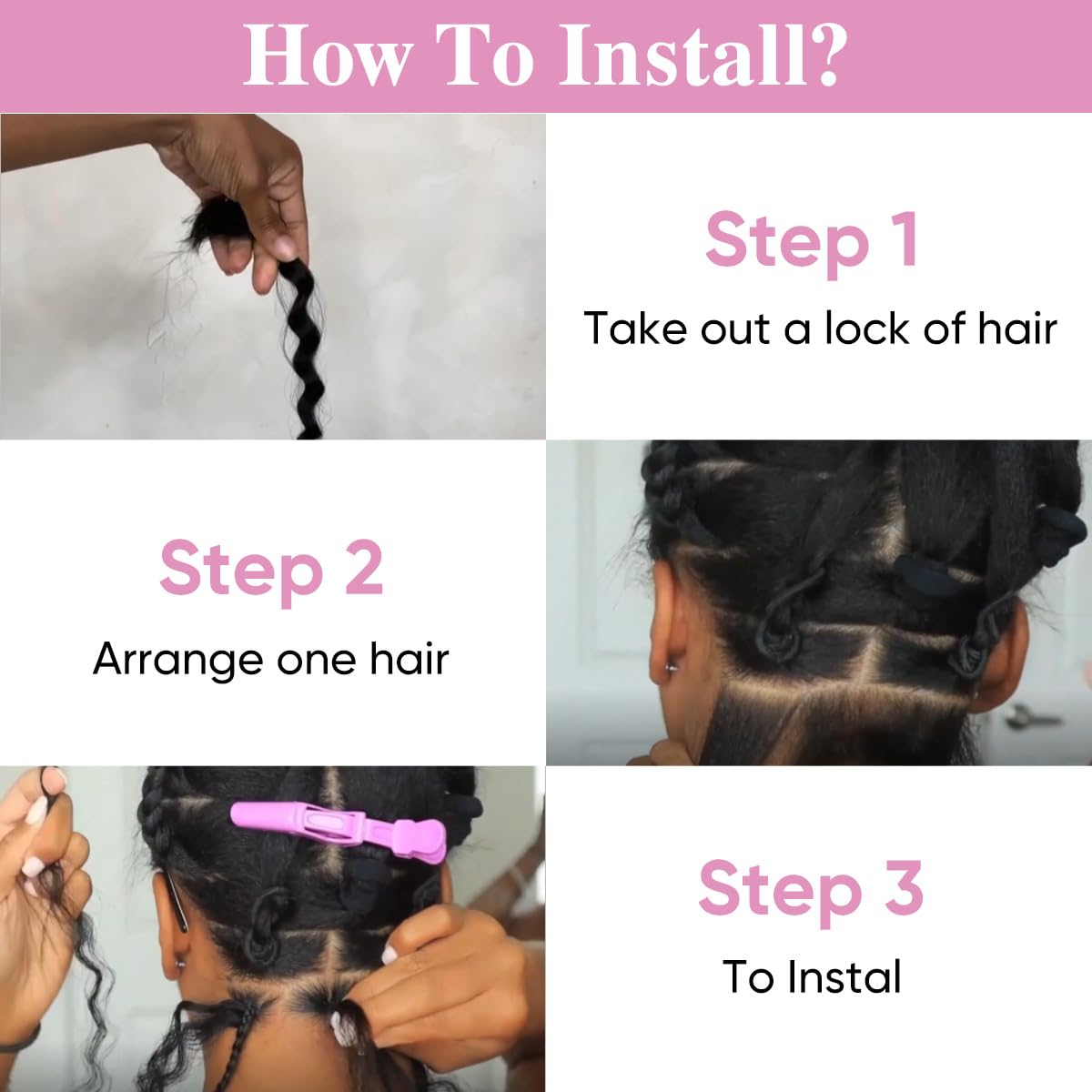 Human Braiding Hair for Boho Braids 14 Inch 2 Bundles 100g Deep Wave Bulk Hair 12A Virgin Curly for Knotless Braids (Natural Color)