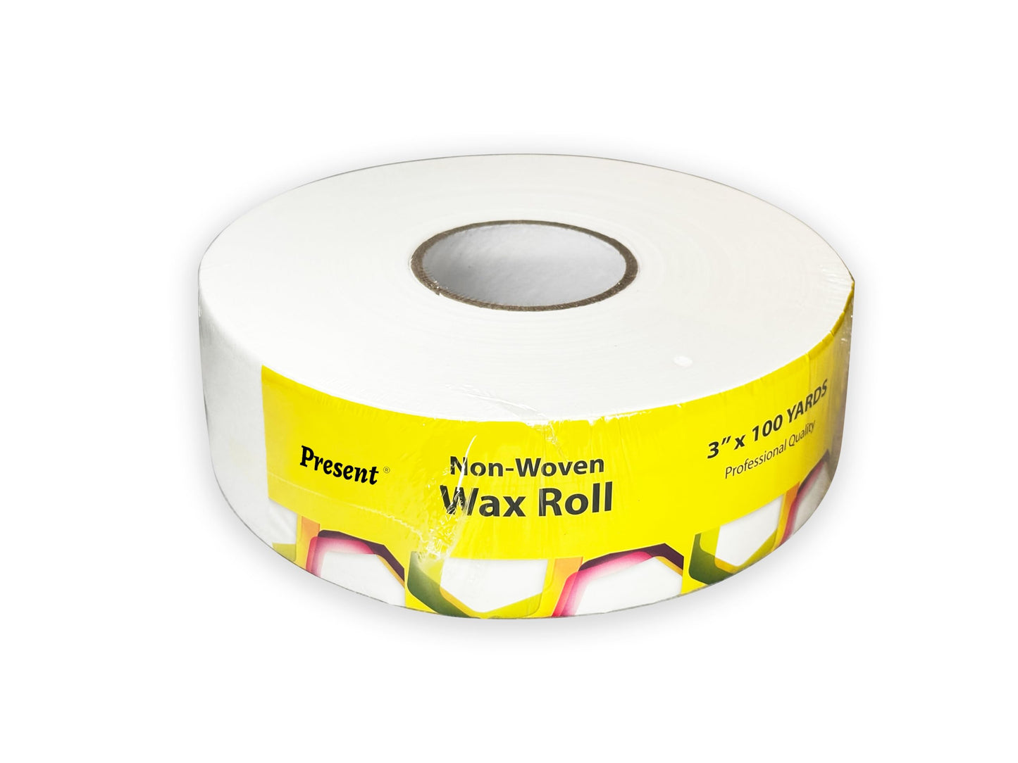 Present by BNP Non-woven Wax Roll 3'' x 100 Yards Waxing Specialists, Durable Strong Easy to Use Spa Home Depilatory Supply