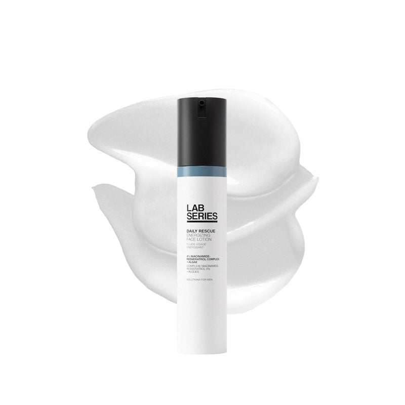 Lab Series Men's Daily Rescue Energizing Face Lotion - Face Cream Moisturizer - Anti Aging, Hydrating & Moisturizing - Skin Care for Men, 1.7 Fl Oz