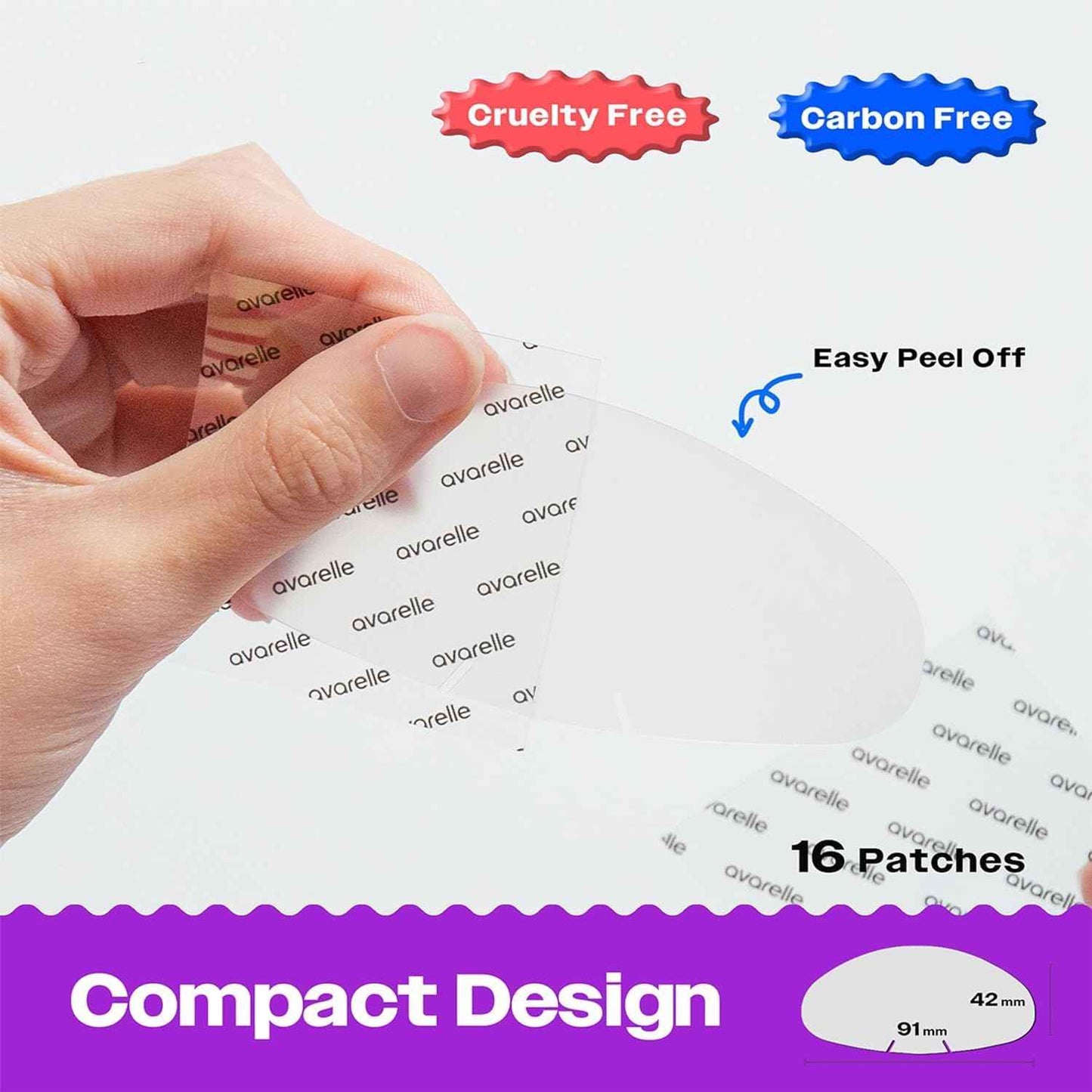 AVARELLE Full Coverage Combo (Nose Ver.) Pimple Patches | Hydrocolloid Acne Patches for Blemishes and Zit for Face, Vegan, Cruelty Free