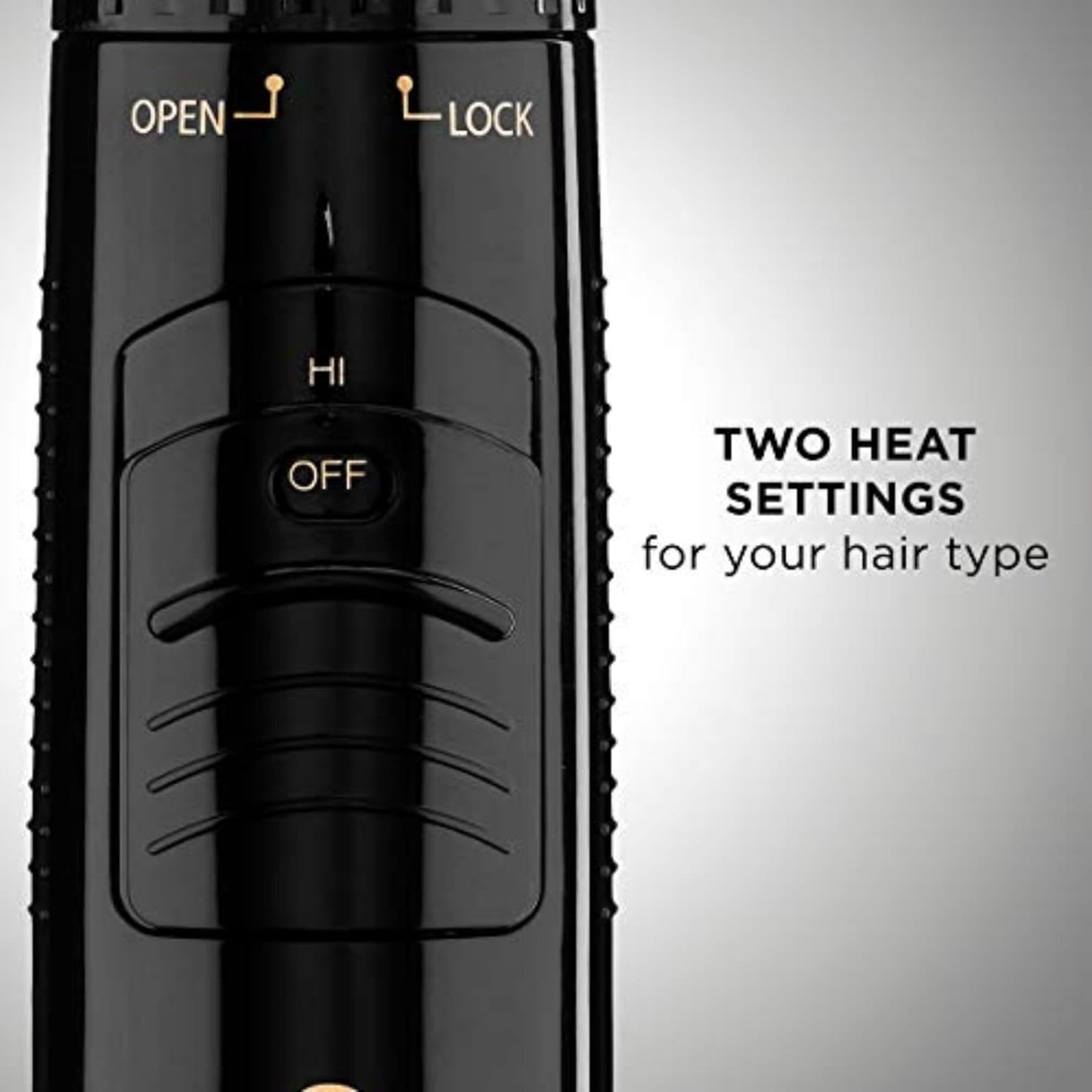 Conair 2-in-1 Hot Air Curling Combo - 1.5-Inch Curl Brush & 1-Inch Aluminum Bristle Brush