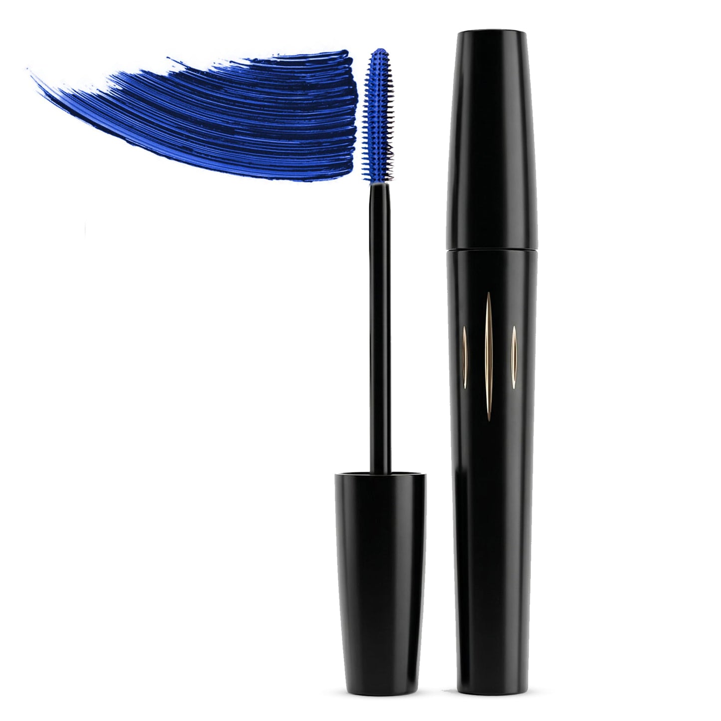 Radiant Professional Studio Mascara – Volumizing & Lengthening Mascara, Smudge-Proof, Non-Clumping, Silicone Brush, Natural Finish for Sensitive Eyes, Clean Vegan Formula, 0.30 oz (02 Electric Blue)