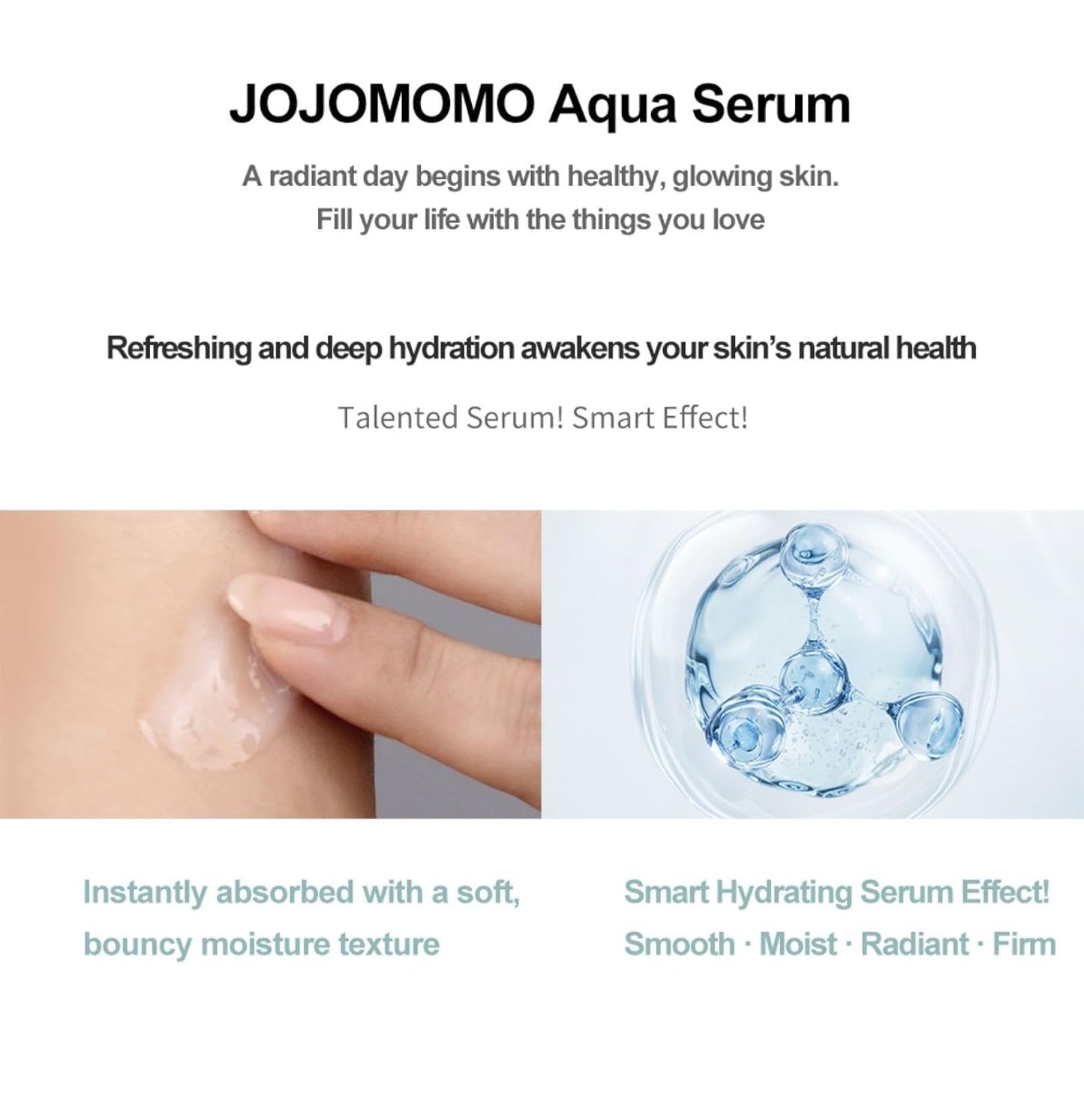 Cream Gel Face Serum - K-Beauty Daily Moisturizer for Makeup Prep | 50ml